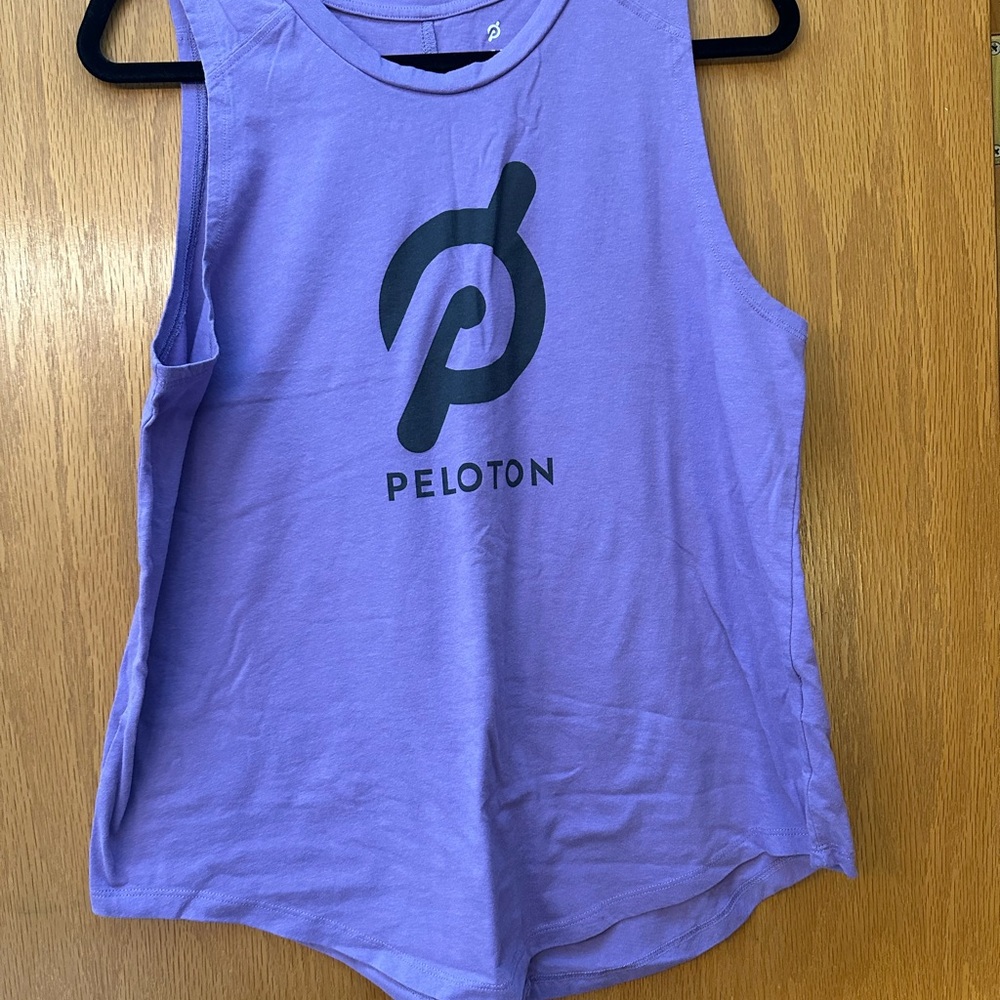 Peloton Lavender Muscle Tee